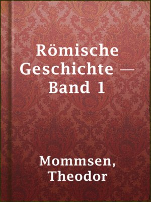 cover image of Römische Geschichte — Band 1